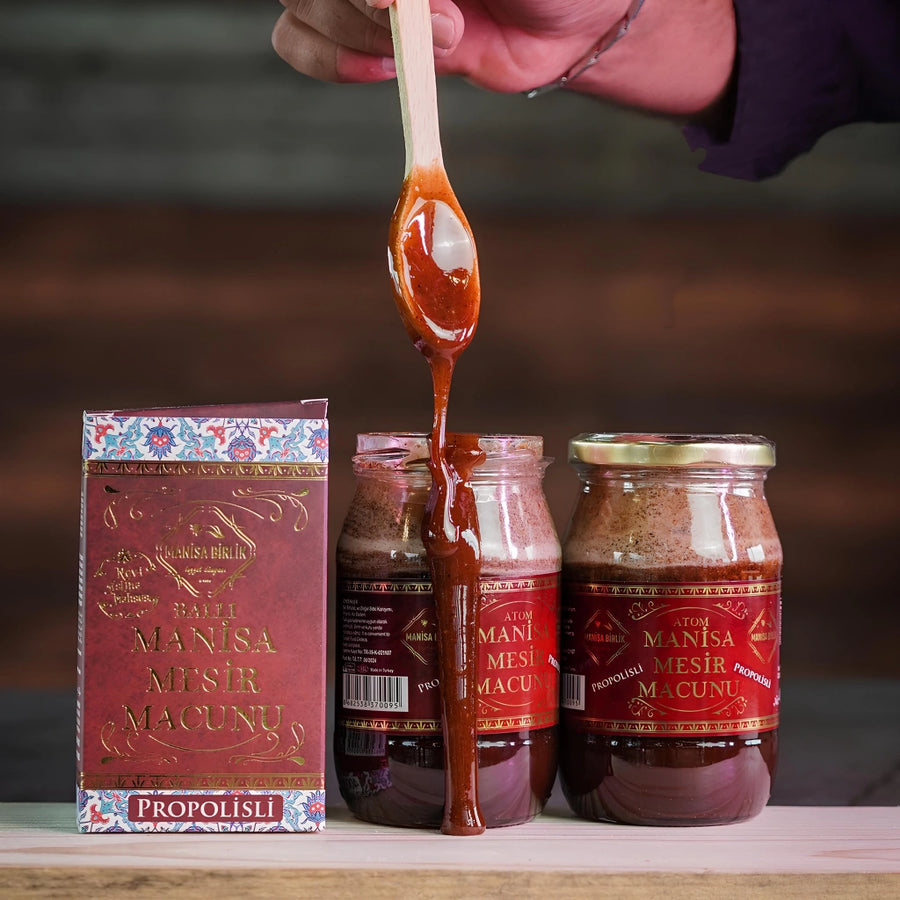 Manisa Mesir Paste with Propolis — Atom · 400g