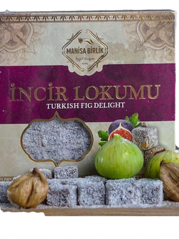 Manisa Fig Turkish Delight — Traditional İncir Lokumu · 300g