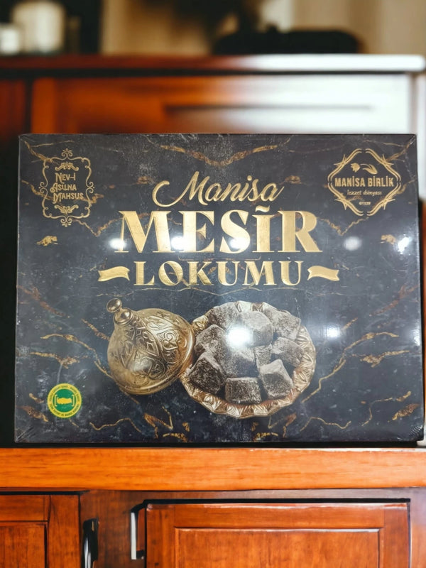 Manisa Mesir Lokumu — Traditional Turkish Delight with 41 Spices · 300g